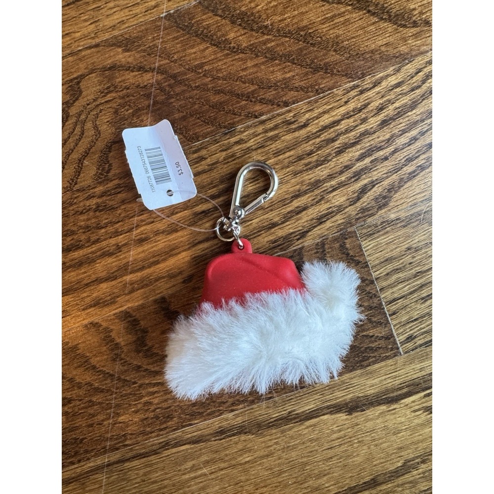 BATH AND BODY WORKS SANTA HAT POCKETBAC HOLDER‎